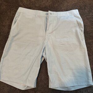 Johnnie-O Cross Country Performance Shorts Light Blue Patterned